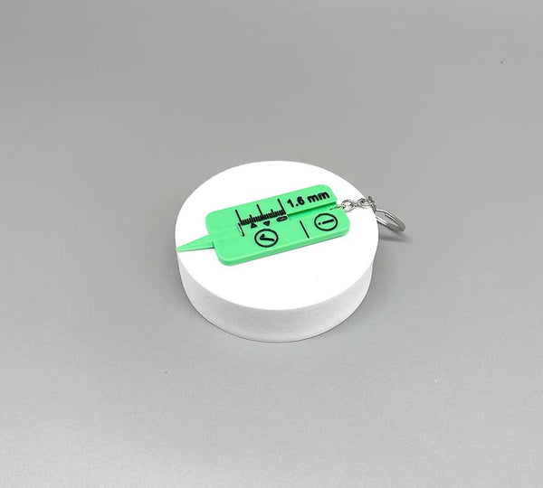 tire gauge (keychain)