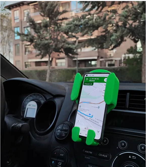 Universeller 3D-gedruckter Handyhalter für das Auto (ohne Schrauben)