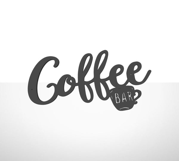 sign - coffee bar